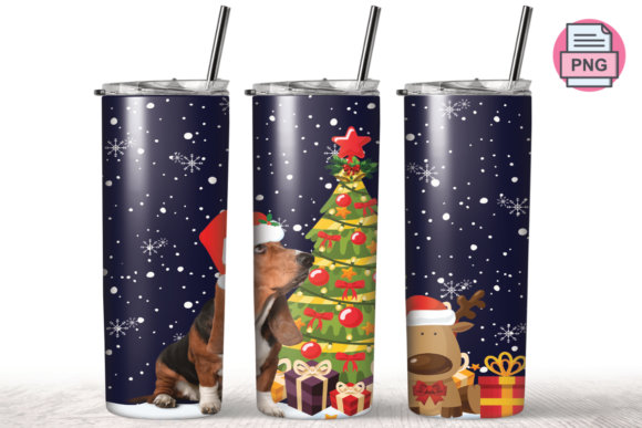 20 Oz Skinny Tumbler Christmas Sublimati Print Templates
