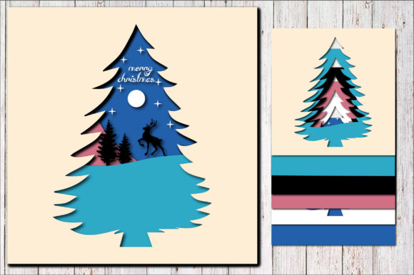 3D Multi Layer Christmas Shadow Box Review