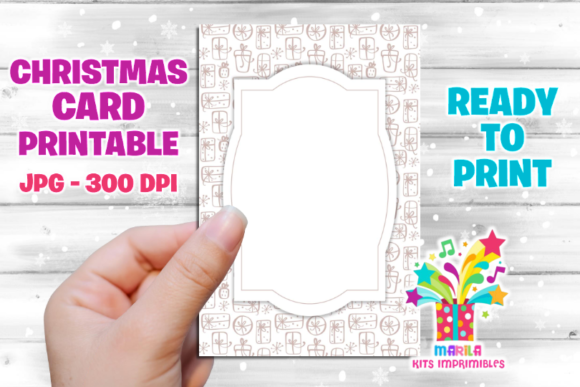 Christmas Card Printable 12 – A Versatile Print Template for Branding