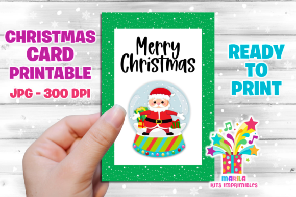 Christmas Card Printable 18 for Local Business Branding