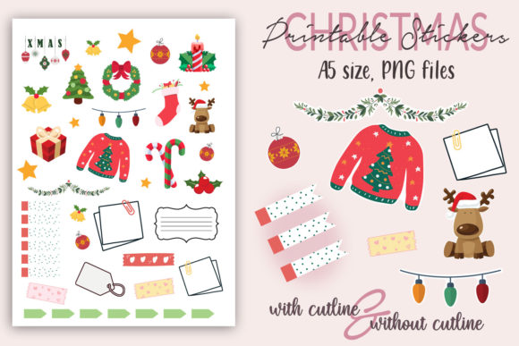 Christmas Planner Sticker Sheet Review