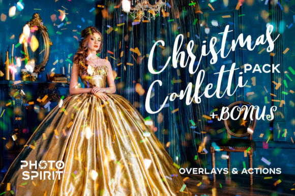 Confetti Overlay Effect in Photoshop for Layer Styles