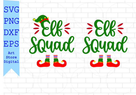 Elf Squad Svg for Crafts: A Playful Graphic Design Asset