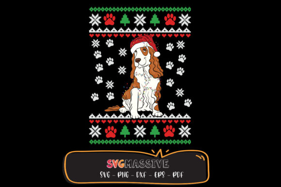 Merry Christmas Funny Dog Svg for Crafts