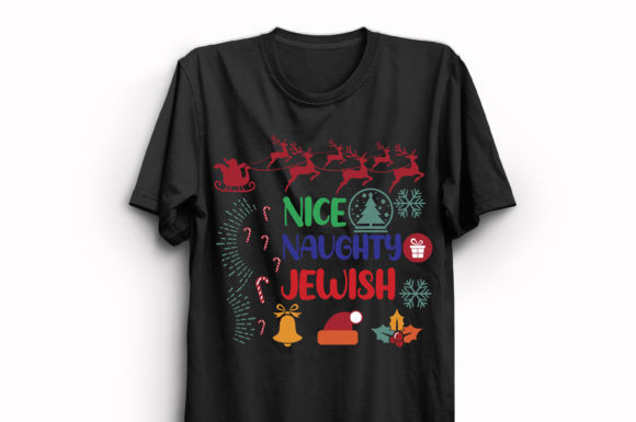 New Christmas T-Shirt Design 124 Print Templates