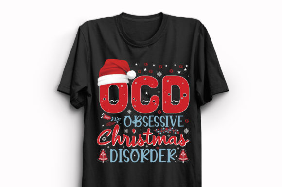 New Christmas T-Shirt Design 132 Print Templates