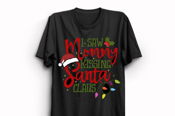 New Christmas T-Shirt Design 158 Print Templates