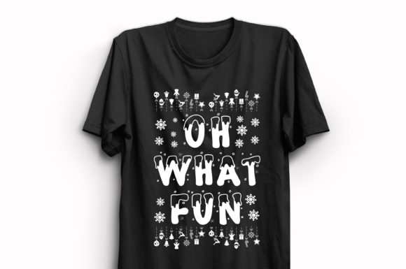 New Christmas T-Shirt Design 200 Print Templates