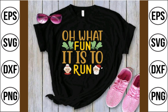 Oh What Fun It Is to Run Crafts