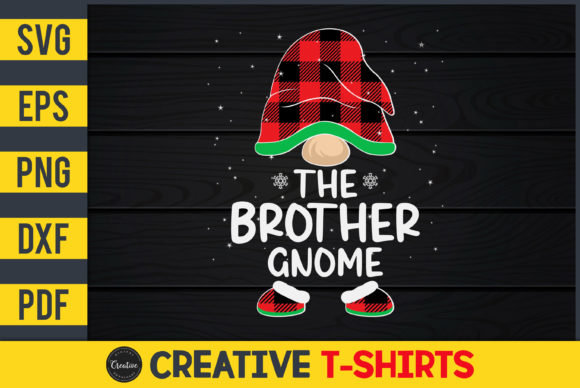 The Brother Gnome Print Templates for Creative Merchandise