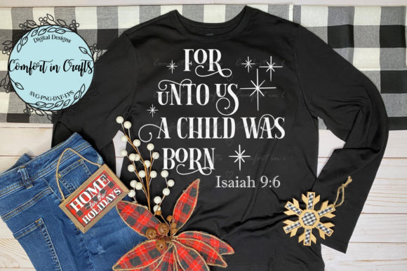 Unto Us a Child is Born SVG Review